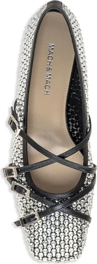 Crystal Net ballerina shoes - Image 4
