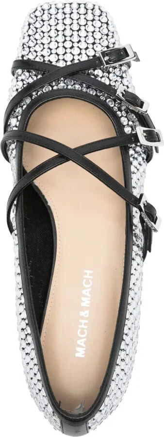 Crystal Net ballet flats - Image 4