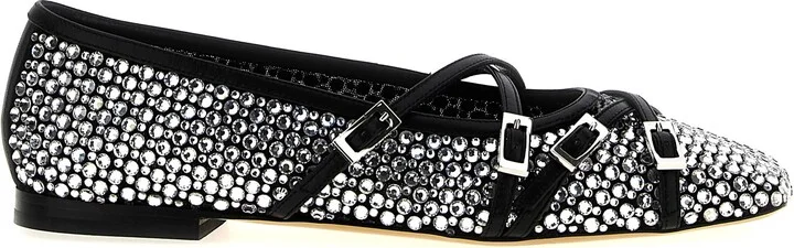 'crystal Net' Ballet Flats