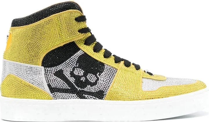Crystal Notorious high-top sneakers