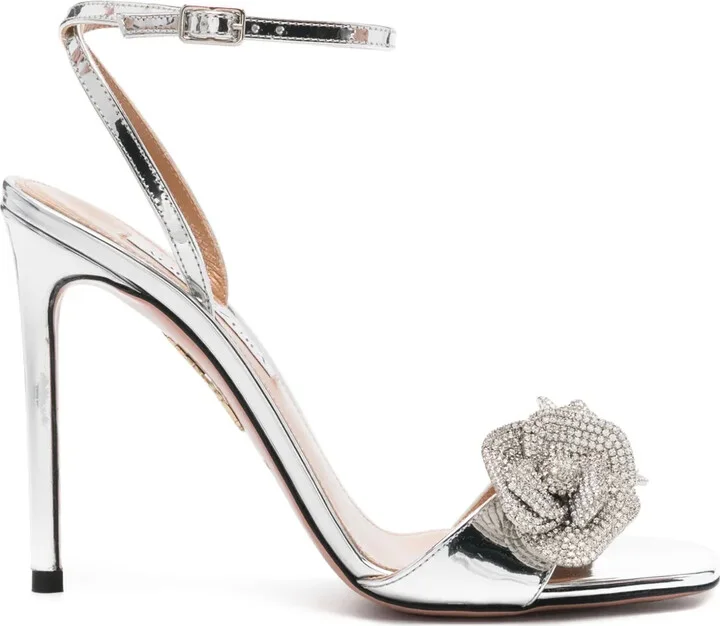 Crystal Orchid 105mm sandals