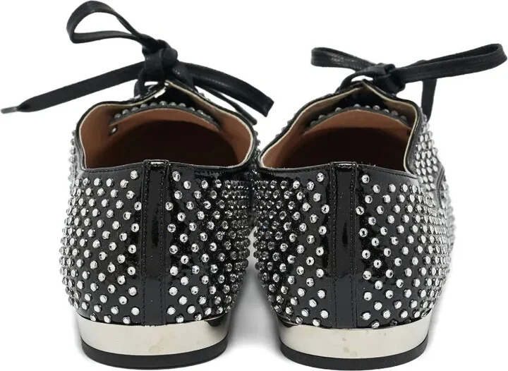 Crystal Patent Leather Shoes - Image 3