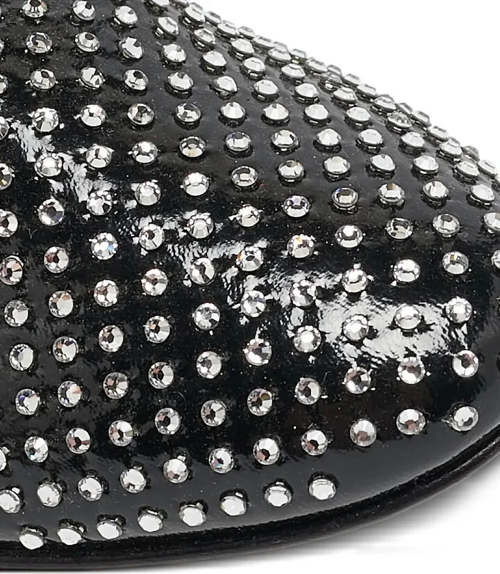 Crystal Patent Leather Shoes - Image 5