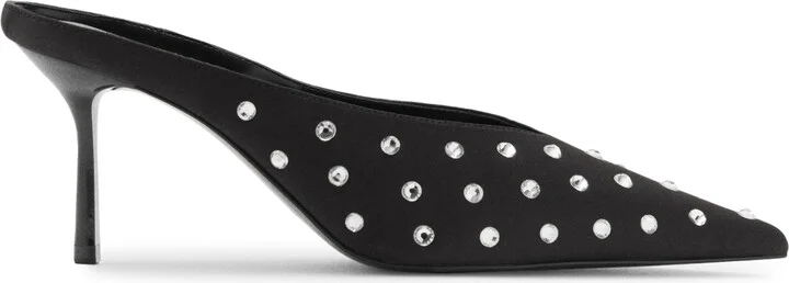 Crystal Pointed Toe Mule - Image 3