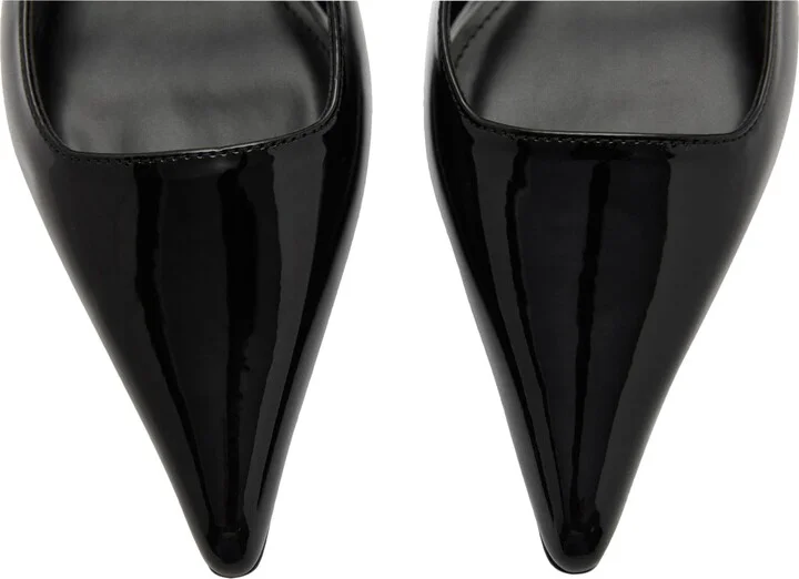 Crystal Pointed Toe Slingback Pump - Image 4