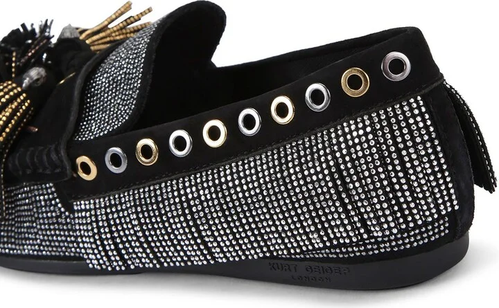 Crystal Pompom Loafer - Image 2