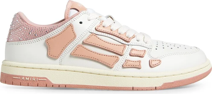 Crystal Satin Skeleton Low Top Sneaker - Image 3