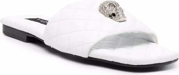 Crystal-Skull Flat Sandals - Image 2