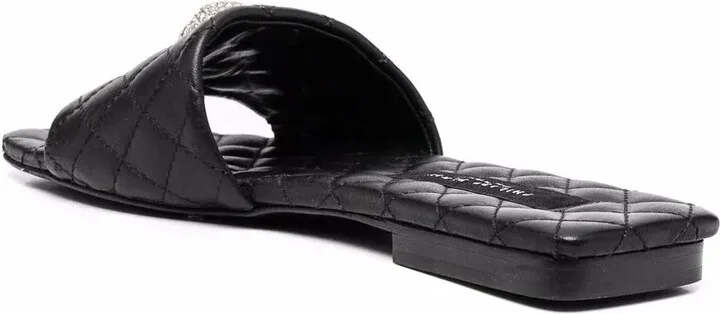 Crystal-Skull Flat Sandals - Image 3