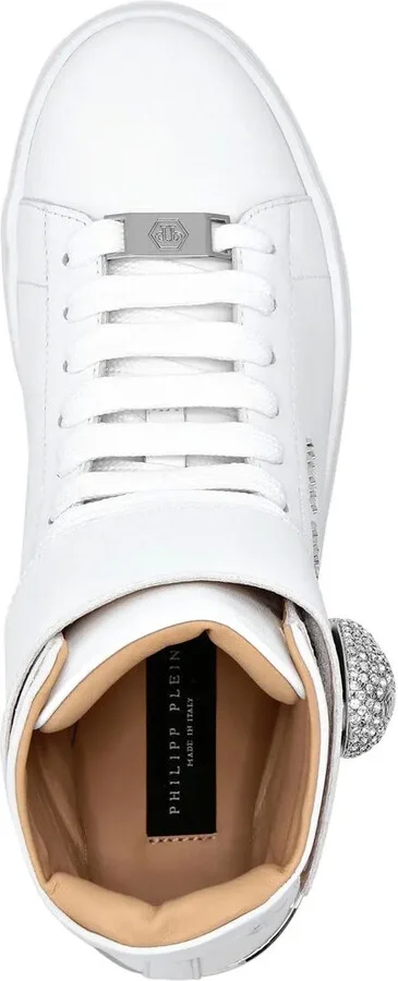Crystal-Skull High-Top Sneakers - Image 4