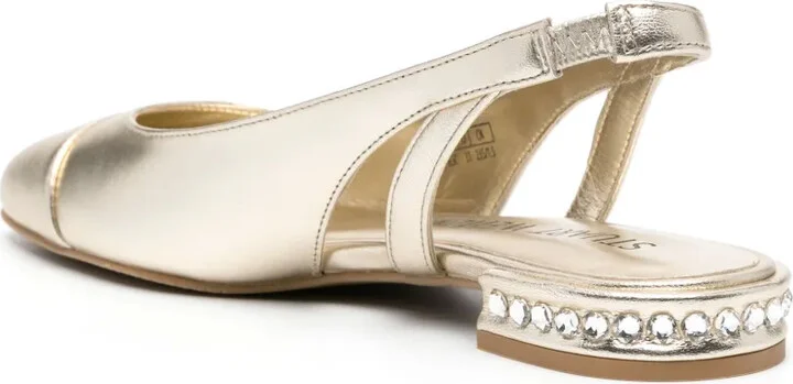 Crystal Slingback ballerina flats - Image 3