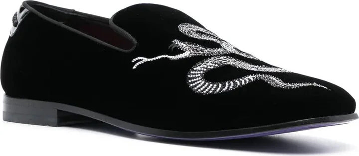 Crystal Snake Loafers - Image 2