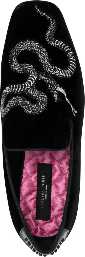 Crystal Snake Loafers - Image 4