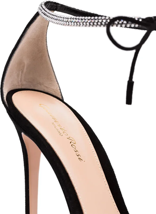 Crystal Strap 115mm Sandals - Image 4