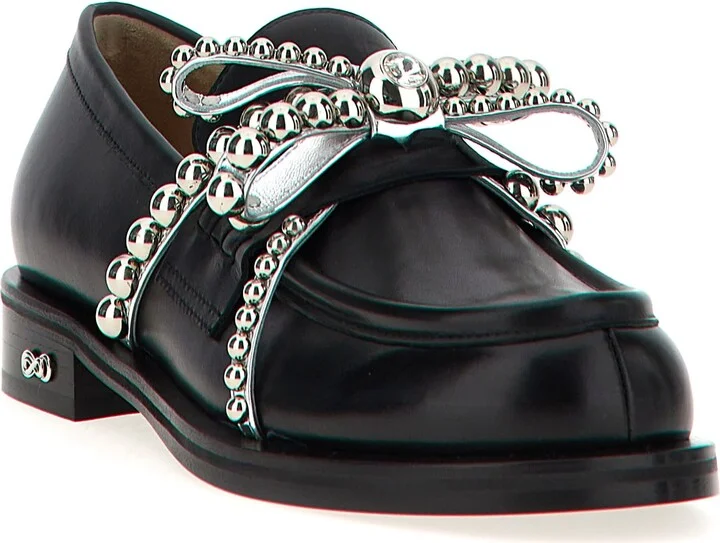 'crystal Studs' Loafers - Image 2
