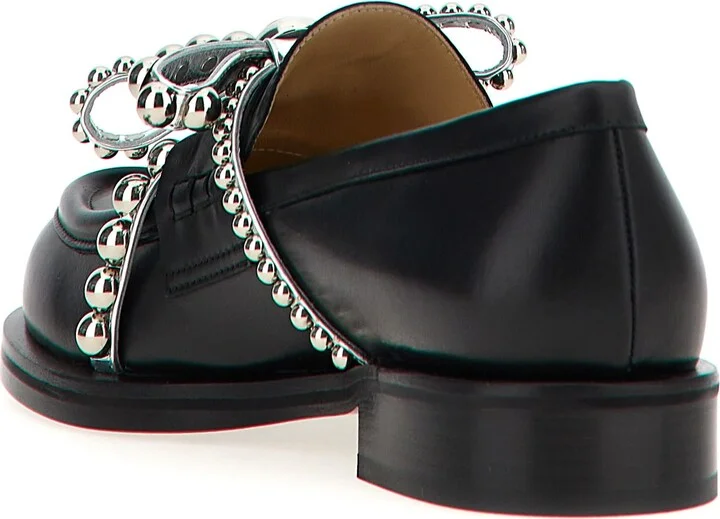 'crystal Studs' Loafers - Image 3