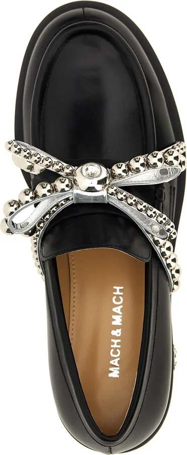 'crystal Studs' Loafers - Image 4
