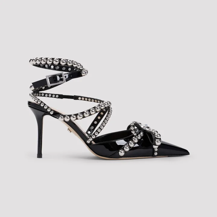 Crystal Studs Sandals - Image 3
