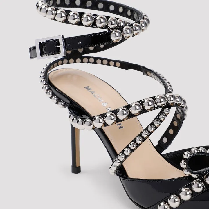 Crystal Studs Sandals - Image 5