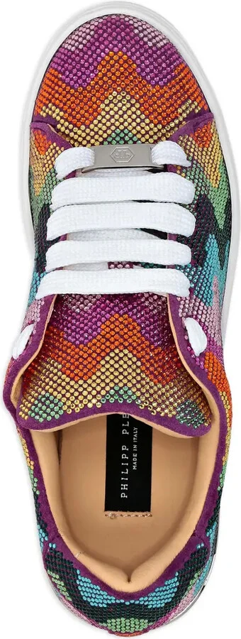 Crystal Waves Rainbow suede sneakers - Image 3