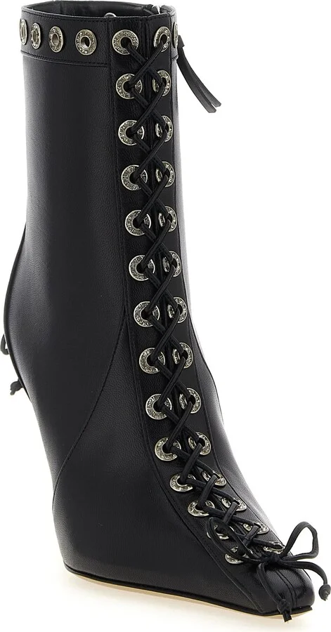 'crystalized Corset' Ankle Boots - Image 2