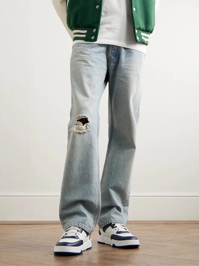 CT-07 Rubber-Trimmed Leather Sneakers - Image 2