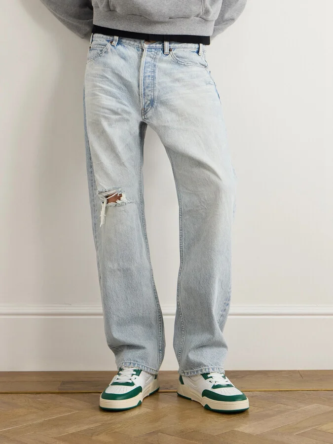 CT-09 Leather, Rubber and Mesh Sneakers - Image 2