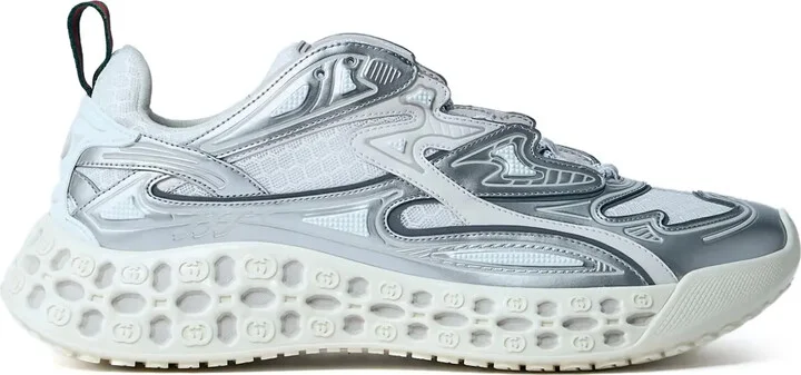 Cub3d lace-up mesh trainers