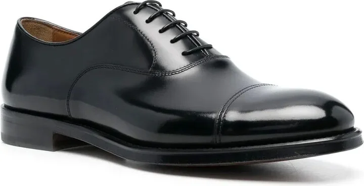 Cuban Heel Formal Derby Shoes - Image 2