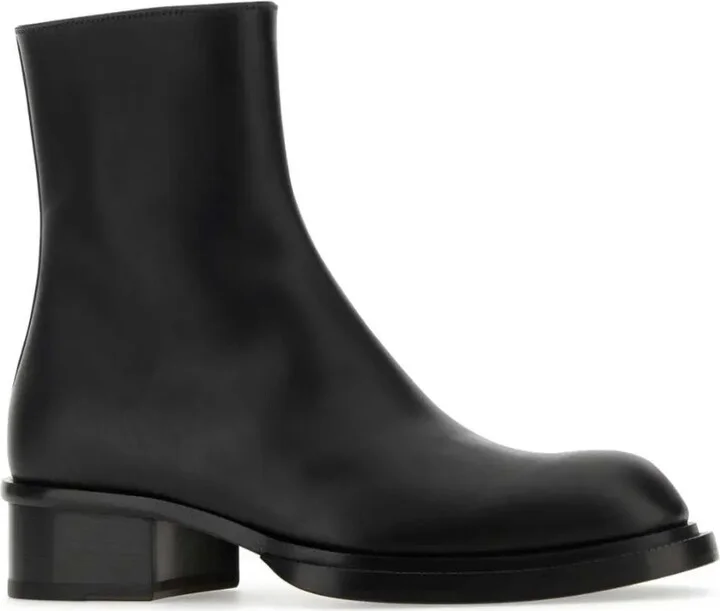 Cuban Stack leather boots - Image 2