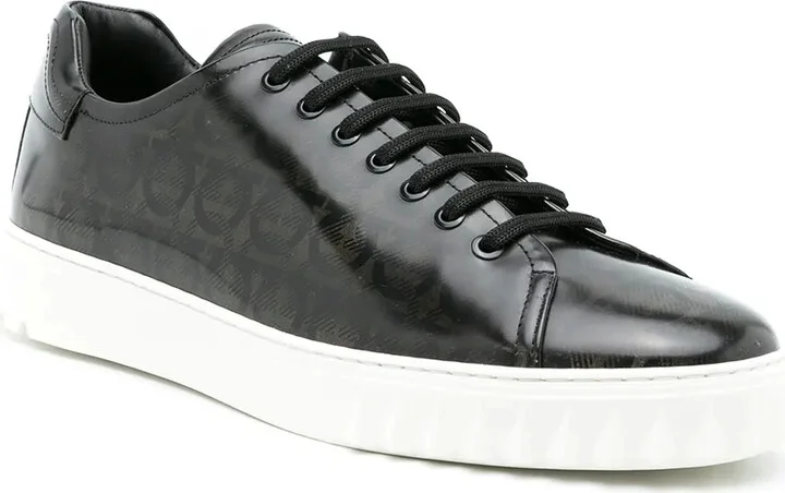 Cube Gancini-print sneakers - Image 2