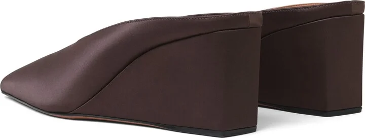 Cube Pointed Toe Wedge Mule - Image 2