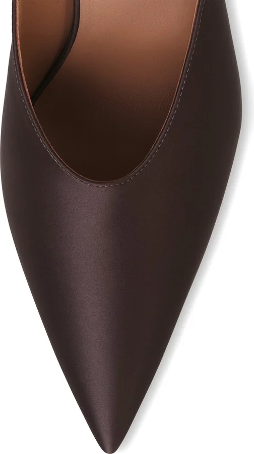 Cube Pointed Toe Wedge Mule - Image 4