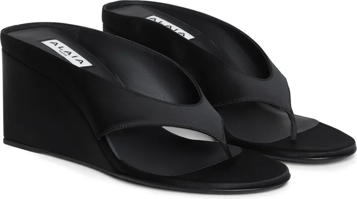 Cube Wedge Sandal