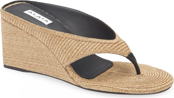 Cube Wedge Sandal