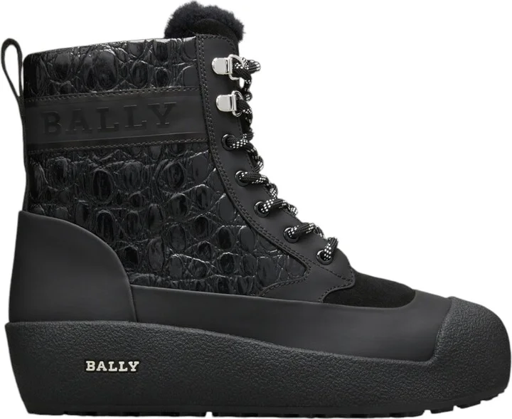 Cuby 6234584 Men's Curling Shearling-Lined Suede & Leather Boots