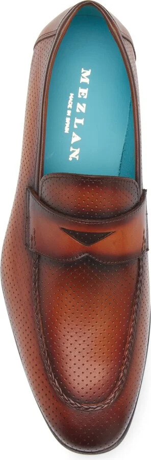 Cueva Perforated Penny Loafer - Image 5