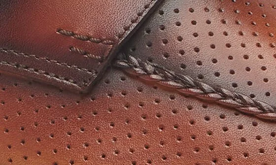 Cueva Perforated Penny Loafer - Image 7