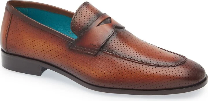 Cueva Perforated Penny Loafer