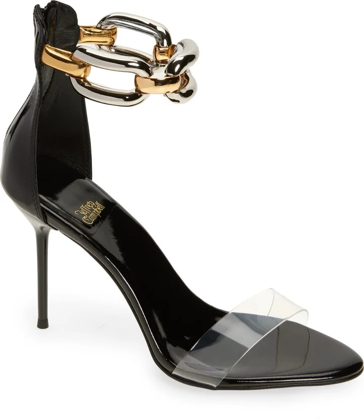 Cuff-Link Ankle Strap Sandal