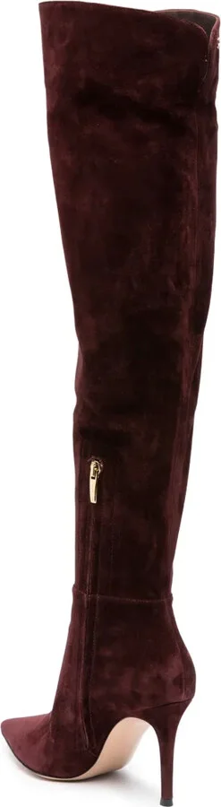 Cuissard 90mm suede boots - Image 3