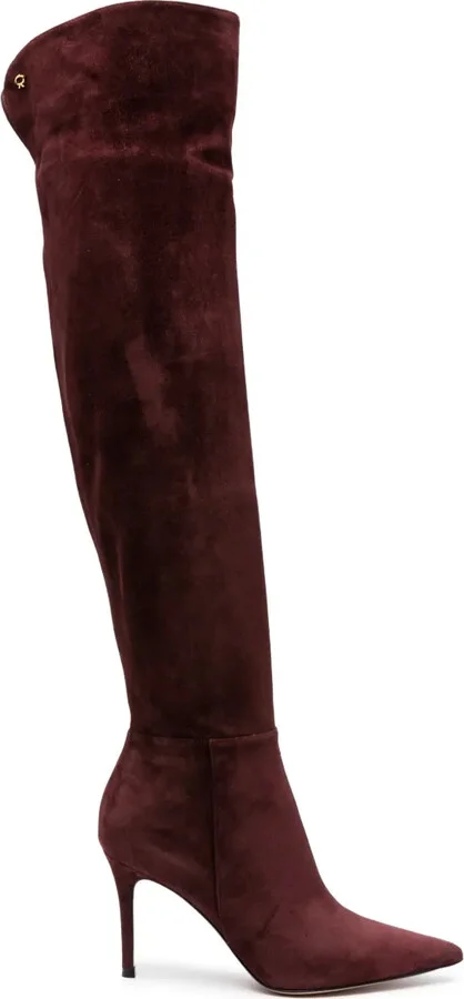Cuissard 90mm suede boots