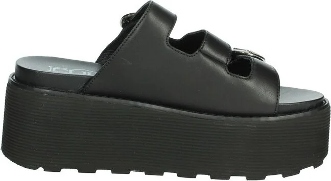 Cult Buckle Detailed Platform Sandals