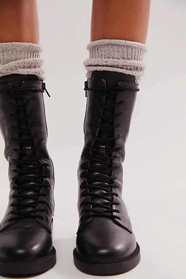 Cult Classic Combat Boots - Image 3
