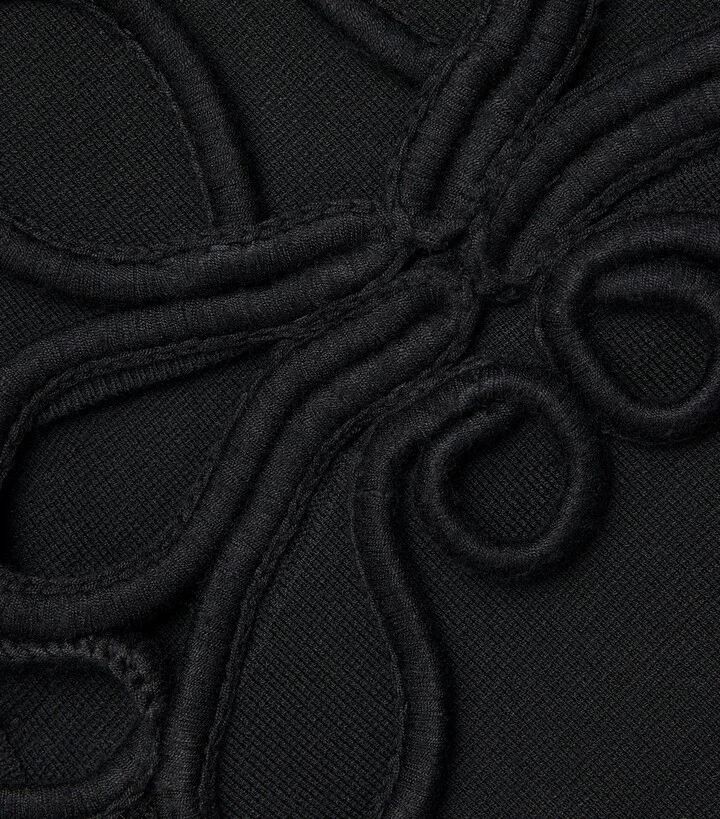 Cult Gaia Crochet-Trim Jenna Midi Dress - Image 5