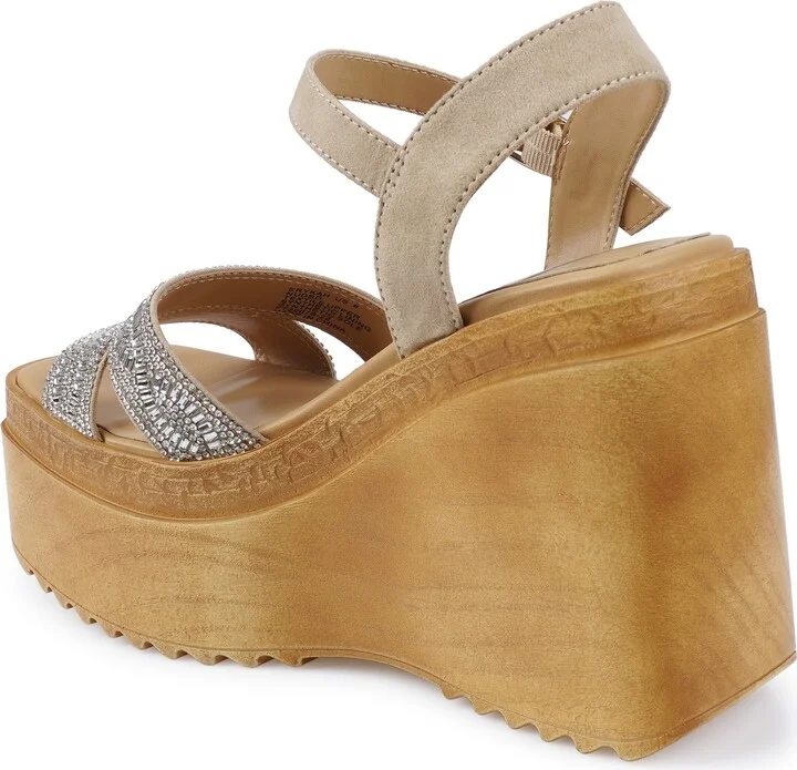 Cuna Ankle Strap Platform Wedge Sandal - Image 2