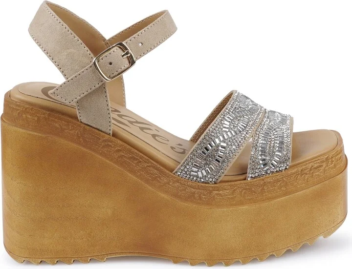 Cuna Ankle Strap Platform Wedge Sandal - Image 3