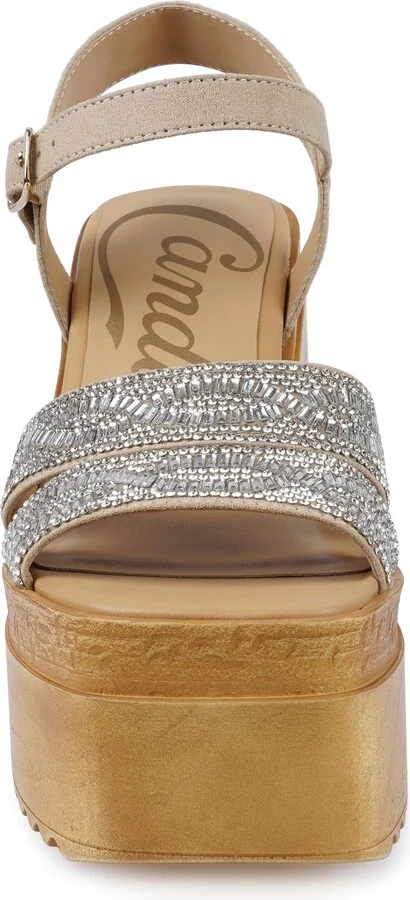 Cuna Ankle Strap Platform Wedge Sandal - Image 4