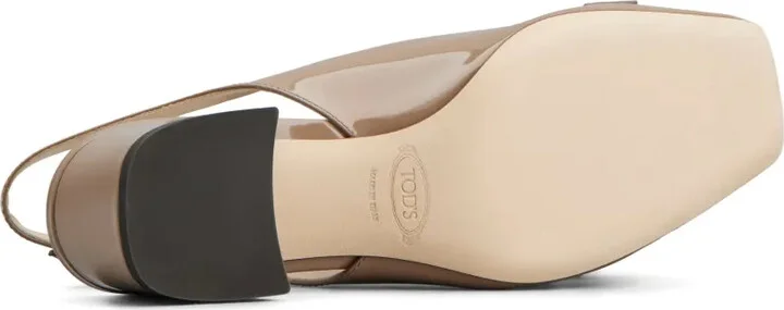 Cuoio 50mm logo-engraved pumps - Image 4