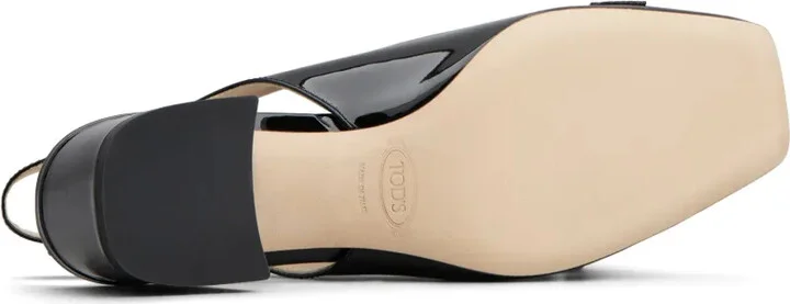 Cuoio 50mm logo-engraved pumps - Image 4